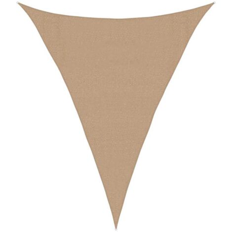Vela Parasole 160 g/m² Grigio Talpa 3x4x4 m in HDPE vidaXL
