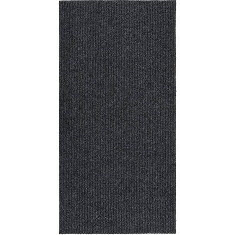 vidaXL Tappeto Corsia Acchiappa Polvere 100x200 cm Antracite