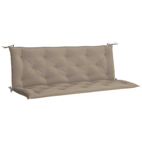 Cuscino per Panca Beige 150x(50+50)x7cm in Tessuto Oxford vidaXL