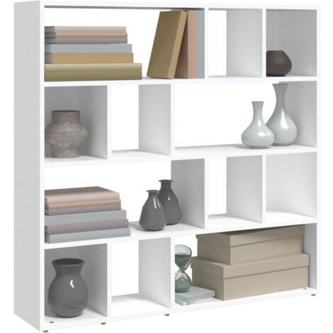 Libreria/Divisorio Bianco 105x24x102 cm