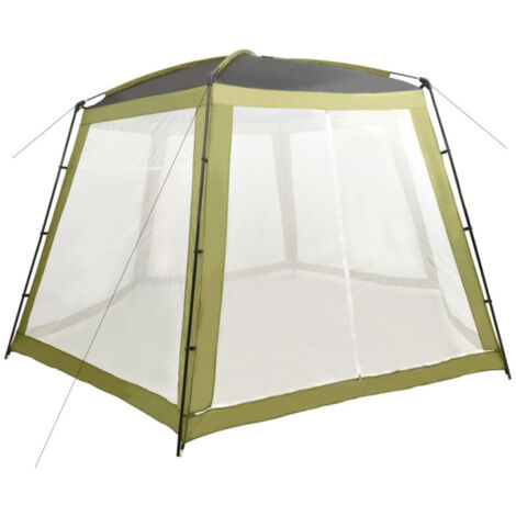 vidaXL Tenda per Piscina in Tessuto 500x433x250 cm Verde