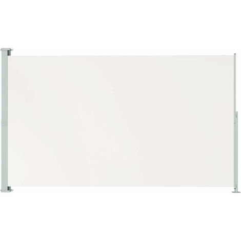 Tenda Laterale Retrattile per Patio 220x300 cm Crema vidaXL