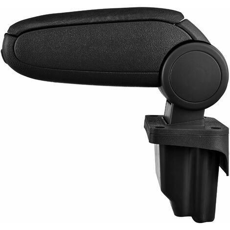 Bracciolo Universale Per Mazda CX-3 (2014-2019) | Portaoggetti Con Portabevande E USB | Pelle Nera - 3