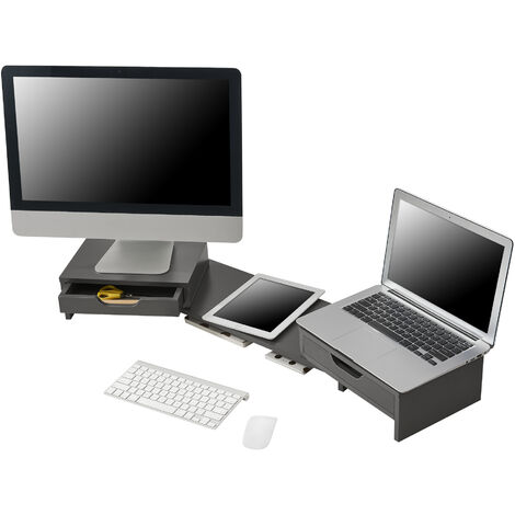 Supporto Doppio Monitor WALI Supporti Per Bracci Per Supporto Per