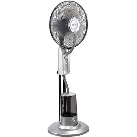 Ventilatore A Piantana KOOPER 50W - 3 Velocità, Oscillazione, Altezza Regolabile 105-140 Cm, Colore Nero