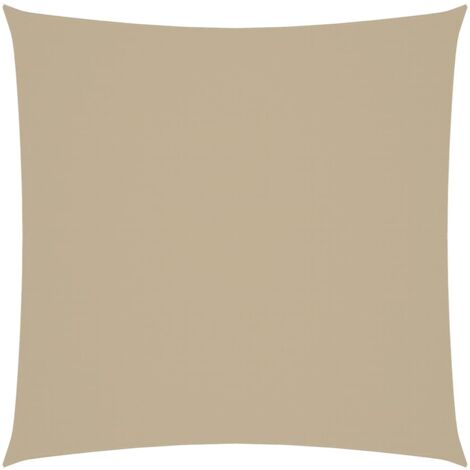 Parasole a Vela in Tela Oxford Quadrato 4,5x4,5 m Beige vidaXL (1/5)