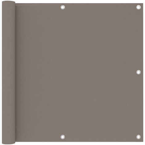 vidaXL Paravento da Balcone Talpa 90x600 cm Tessuto Oxford