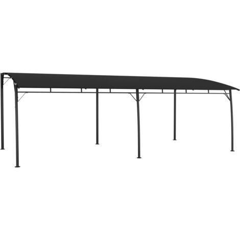 Tenda Parasole da Giardino 6x3x2,55 m Antracite