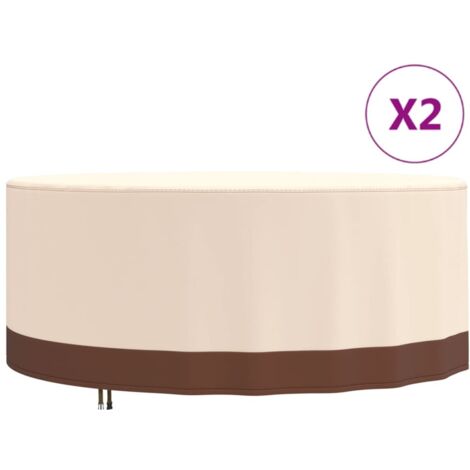 COSFLY Coperture Impermeabili Per Mobili Da Giardino (Confezione Da 2) – Proteggono Sedie Da Pioggia E Sole – Taglia 81x94x91 Cm – Facili Da Fissare Con Coulisse (Nero)