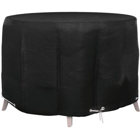 vidaXL Copertura Mobili da Giardino con 6 Occhielli Ø125x75 cm
