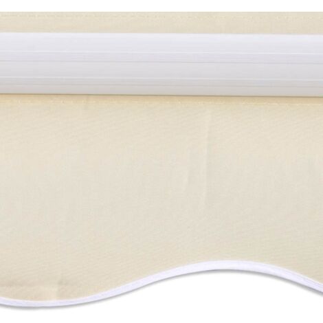 Tenda da Sole Pieghevole Motorizzata 400 cm Crema