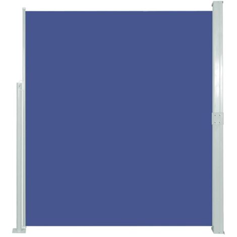 vidaXL Tenda Laterale Retrattile per Patio 170x300 cm Blu