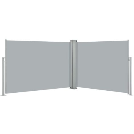 vidaXL Tenda da Sole Laterale Retrattile Antracite 120x1000 cm