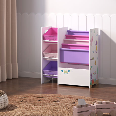 LWZko 2 Pezzi Organizer Cassetti, Organizzatori Cassetti Ordinati, Scatole Portaoggetti Plastica, Impilabile Biancheria Intima Organizer Cassetti per Reggiseno, Calzino, Cravatta Collo (2 Colori