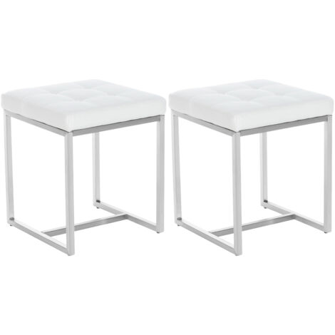 Set di 2 sgabelli vintage LUCIEN cognac - Altezza di seduta 65cm