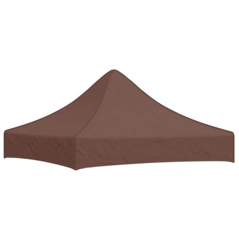 Tetto per Tendone per Feste 2x2 m Marrone 270 g/m² vidaXL