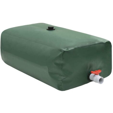 Serbatoio Acqua con Rubinetto Pieghevole 500 L in PVC vidaXL