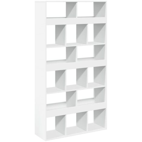 vidaXL Divisorio Stanza Bianco 100x33x187,5 cm in Truciolato