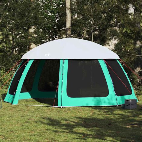 vidaXL Tenda da piscina con Patta Rimovibile&Pareti in Rete 510x510 cm