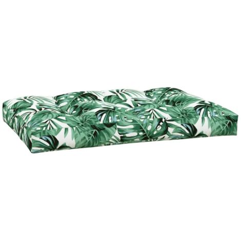 vidaXL Cuscino per Pallet Verde 120x80x12 cm in Tessuto