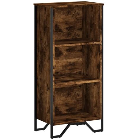 vidaXL Libreria Rovere Fumo 50x31x106 cm in Legno Multistrato