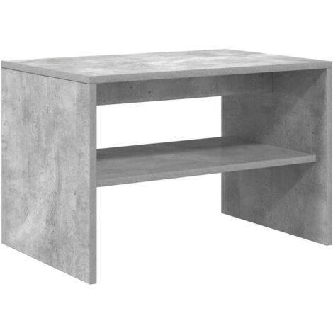 vidaXL Mobile per TV Grigio Cemento 60x40x40 cm Legno Multistrato