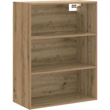 vidaXL Armadietto Pensile Rovere Artigianale 69,5x32,5x90 cm