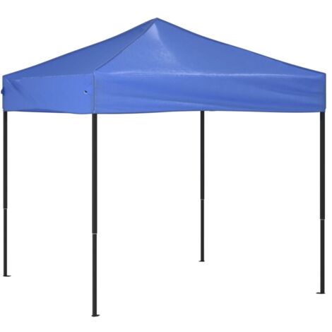vidaXL Tenda per Feste Pieghevole Blu 2x2 m