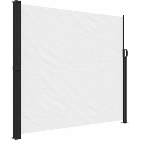 Tenda da Sole Laterale Retrattile Bianco 180x300 cm vidaXL