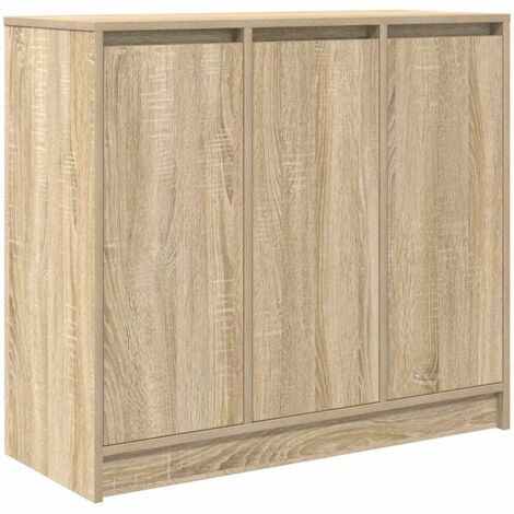 vidaXL Credenza Rovere Sonoma 85x34x76 cm in Legno Multistrato