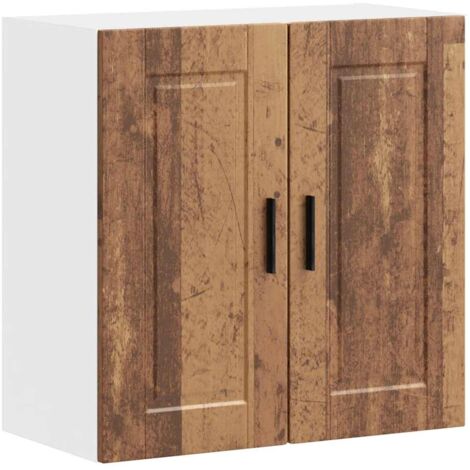 vidaXL Pensile da Cucina Porto Legno Vecchio in Legno Multistrato