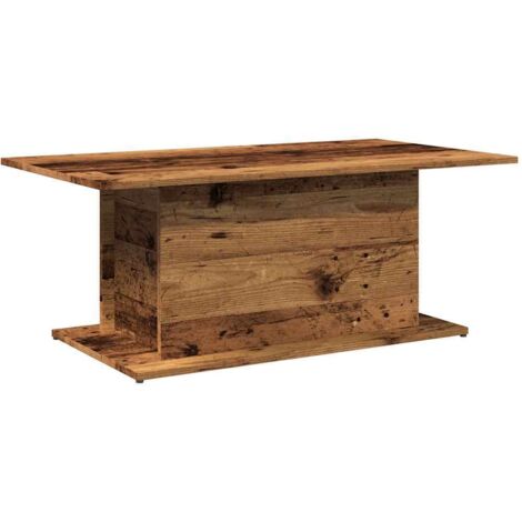 vidaXL Tavolino da Salotto Legno Antico 102x55,5x40 cm in Truciolato