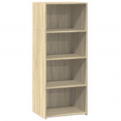 vidaXL Credenza Rovere Sonoma 50x41x124 cm in Legno Multistrato