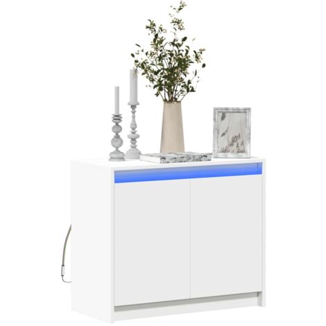 VidaXL Credenza Bianca 90x34x80 Cm In Legno Multistrato - Vidaxl Da 79,99 € - Su