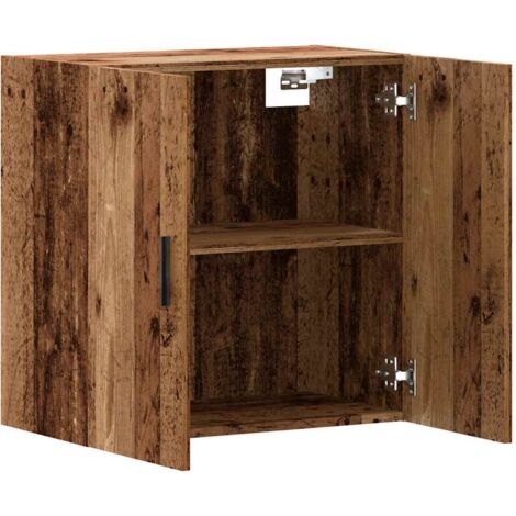 vidaXL Armadietto a Muro Legno Vecchio 60x31x60 cm in Truciolato