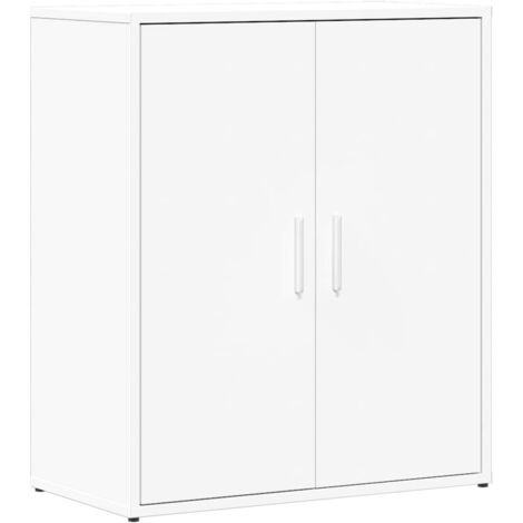 vidaXL Credenza Bianco 60x31x70 cm in Legno Multistrato