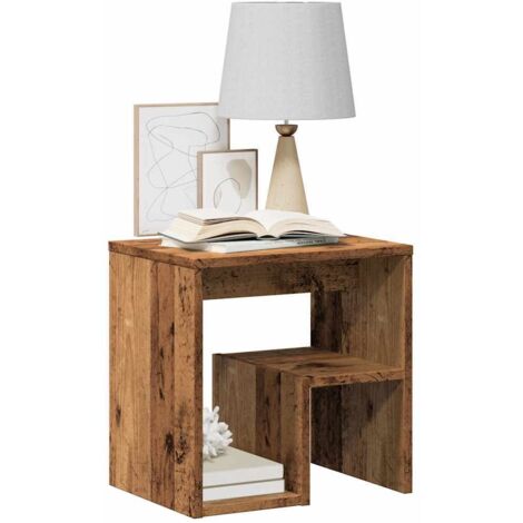 vidaXL Comodini Legno Antico 2 pz 40x30x40 cm in Legno