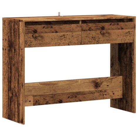vidaXL Tavolino Consolle Legno Vecchio 100x35x76,5 cm in Truciolato