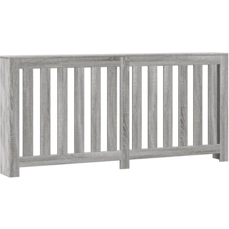 vidaXL Copertura Termosifone Sonoma 175x20x82 cm in Legno Multistrato