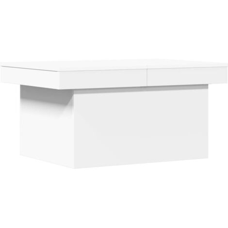 vidaXL Tavolino da Salotto Bianco 100x55x40 cm in Legno Multistrato