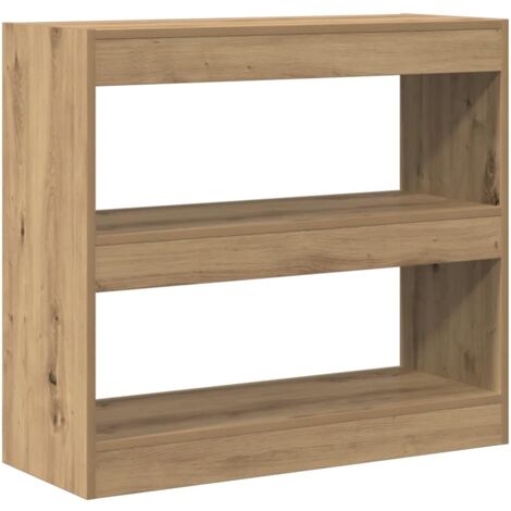 vidaXL Libreria/Divisorio in Rovere Artigianale 80x30x72 cm