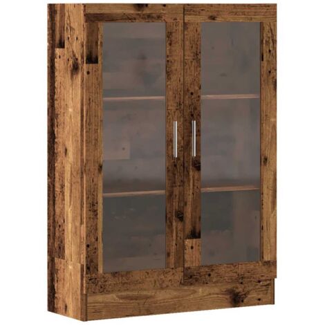 vidaXL Libreria Legno Antico 82,5x30,5x115 cm in Truciolato