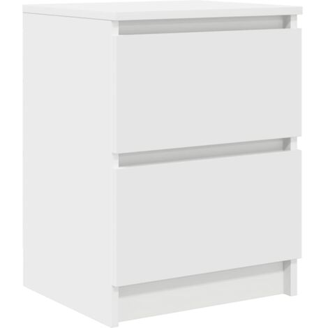 vidaXL Mobile Porta TV Bianco 40x35x54 cm in Legno Multistrato