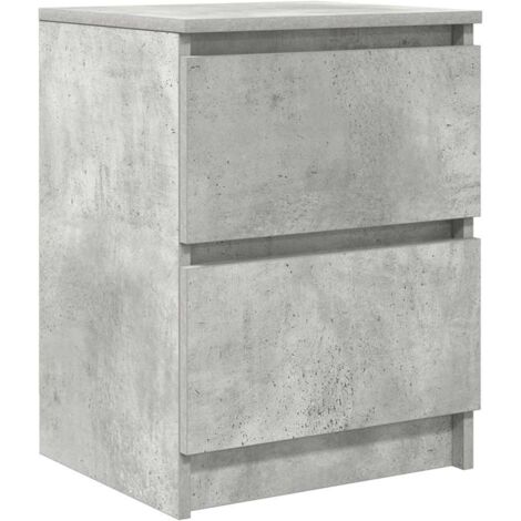 vidaXL Mobile Porta TV Grigio Cemento 40x35x54 cm in Legno Multistrato