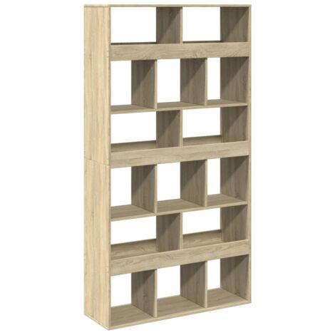 vidaXL Libreria Rovere Sonoma 100x33x187,5 cm in Truciolato