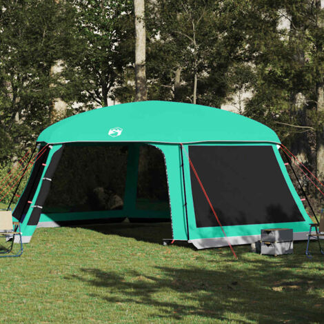 vidaXL Tenda da piscina con Patta Rimovibile&Pareti in Rete 670x590 cm