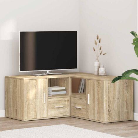 Mobile Angolare Rovere Sonoma 160x40x45 cm in Truciolato vidaXL