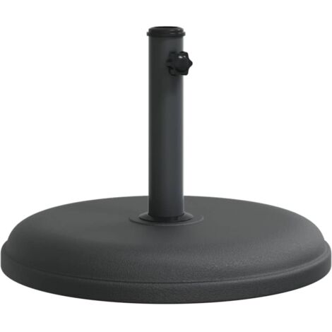 vidaXL Base per Ombrellone per Pali Ø32/35/38 mm 15 kg Rotonda