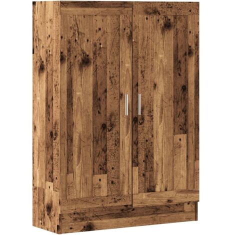 vidaXL Libreria Legno Antico 82,5x30,5x115 cm in Truciolato