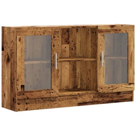 vidaXL Credenza Legno Antico 120x30,5x70 cm in Truciolato